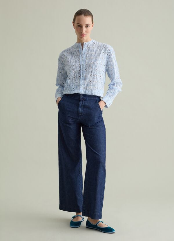 Ovs Camicia A Righe In Sangallo