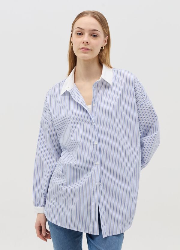 Ovs Camicia A Righe Premaman