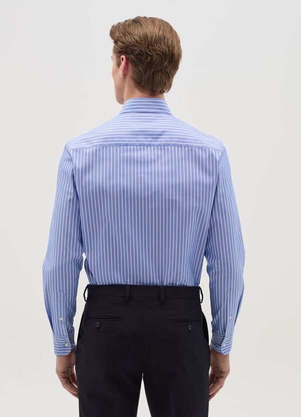 Ovs Camicia Button-down A Righe Easy Iron