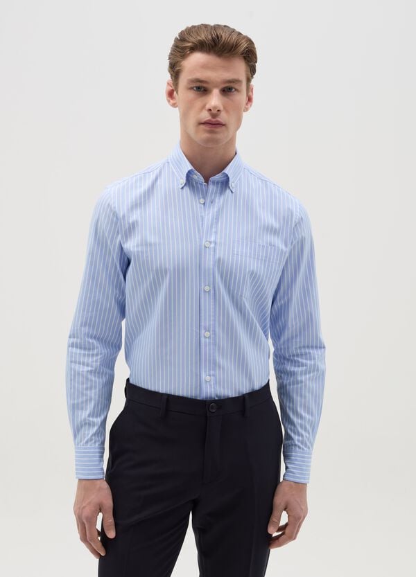Ovs Camicia button-down a righe easy iron