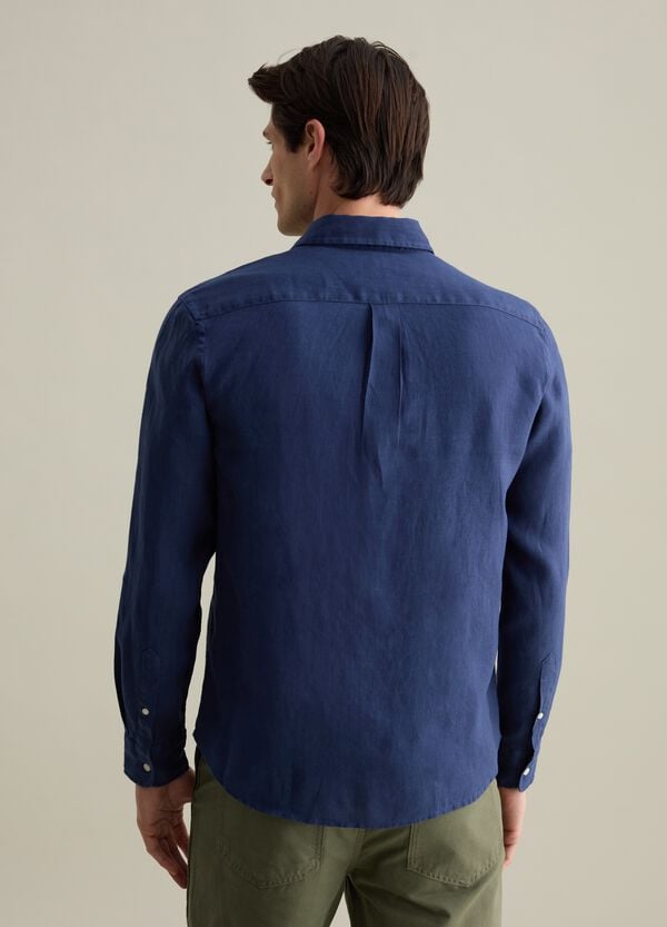 Ovs Camicia Button-down In Lino