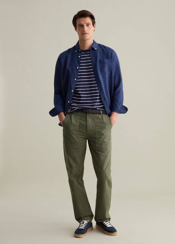 Ovs Camicia button-down in lino