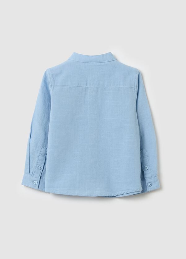 Ovs Camicia Con Colletto Alla Coreana