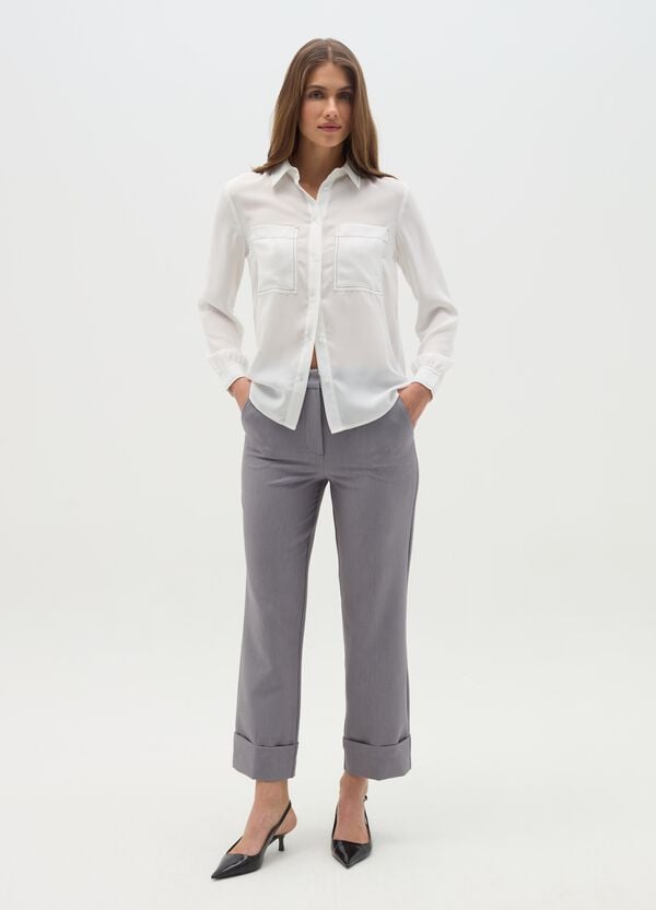 Ovs Camicia con cuciture a contrasto