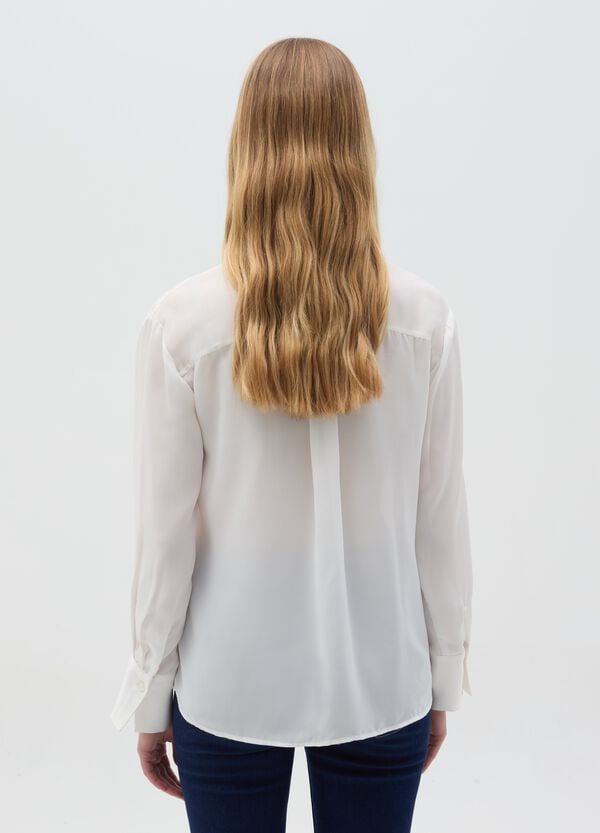 Ovs Camicia Con Dettagli In Satin