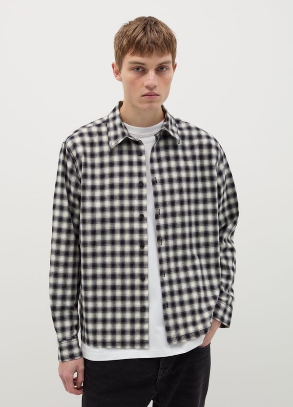 Ovs Camicia Con Fantasia Check