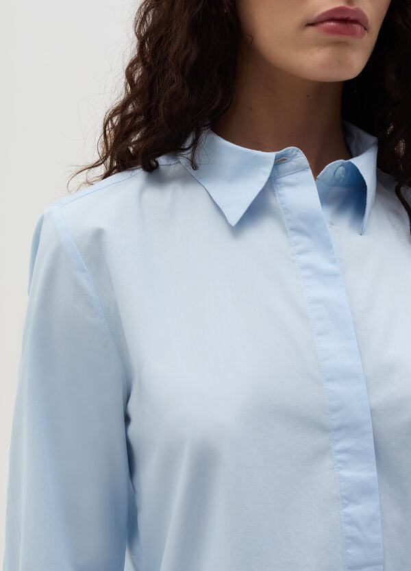 Ovs Camicia Con Maniche A Tre Quarti