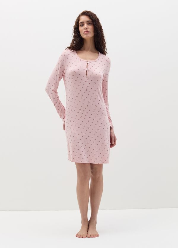 Ovs Camicia da notte con scollo serafino