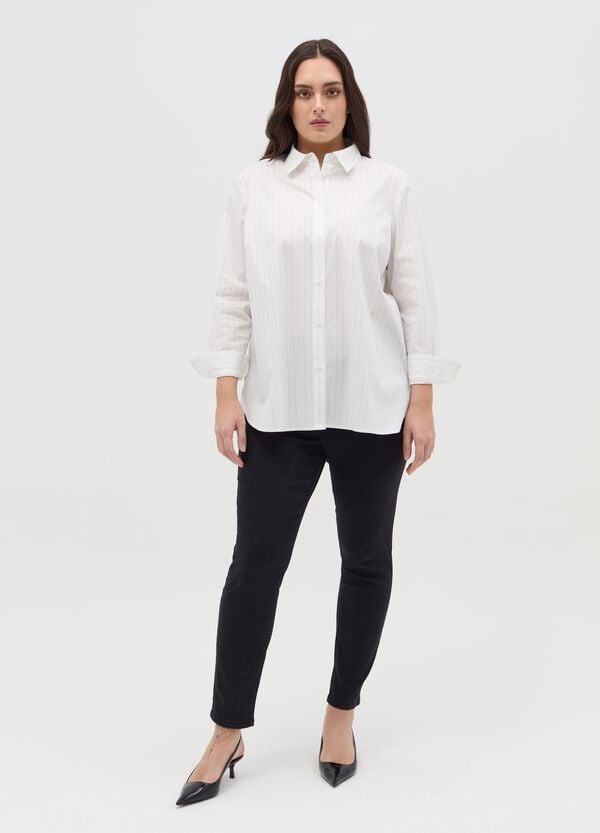 Ovs Camicia Gessata Curvy