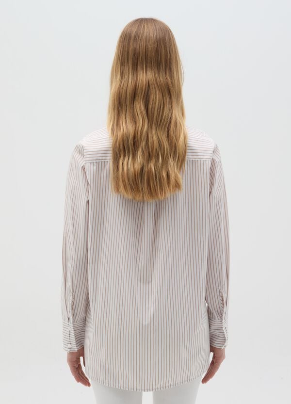 Ovs Camicia In Cotone A Righe