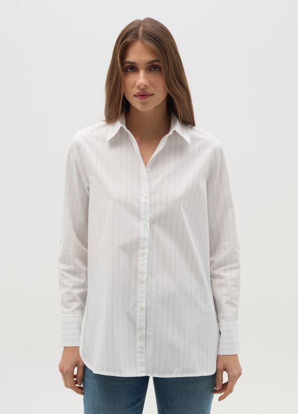 Ovs Camicia in cotone a righe