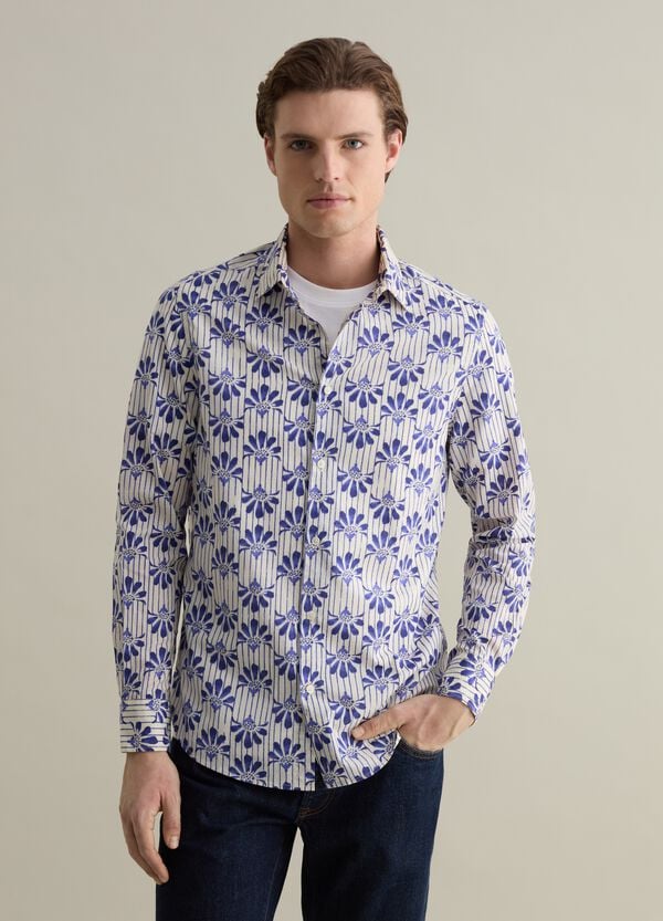 Ovs Camicia In Cotone Con Stampa All-over