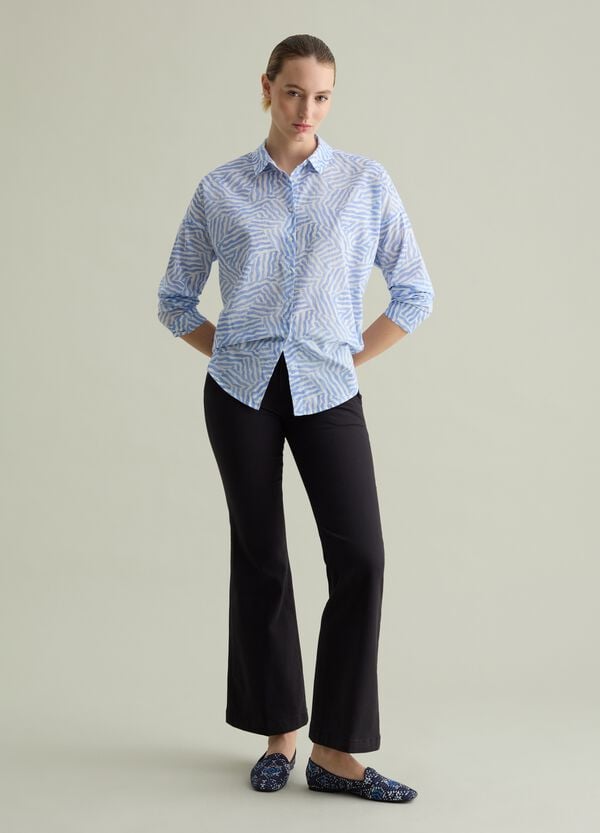 Ovs Camicia in cotone con stampa fantasia