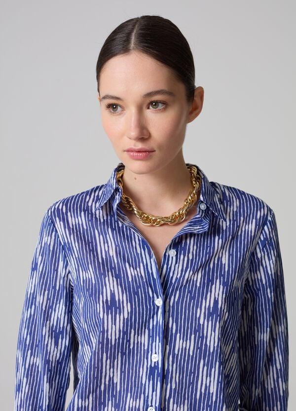 Ovs Camicia In Cotone Con Stampa Ikat