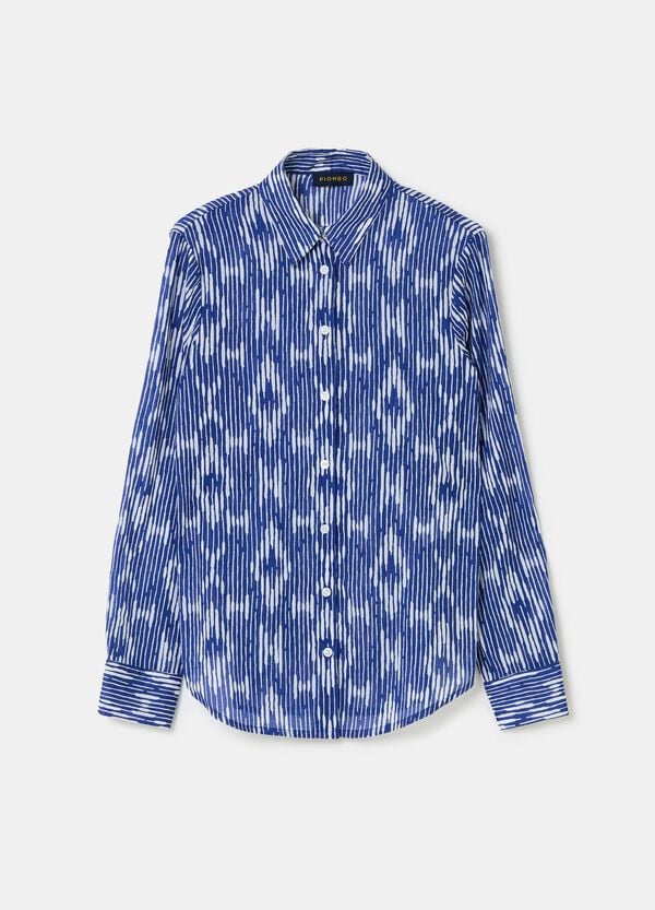Ovs Camicia In Cotone Con Stampa Ikat