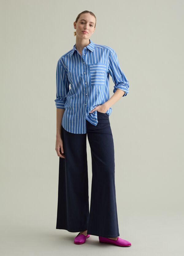 Ovs Camicia In Cotone Con Tasca