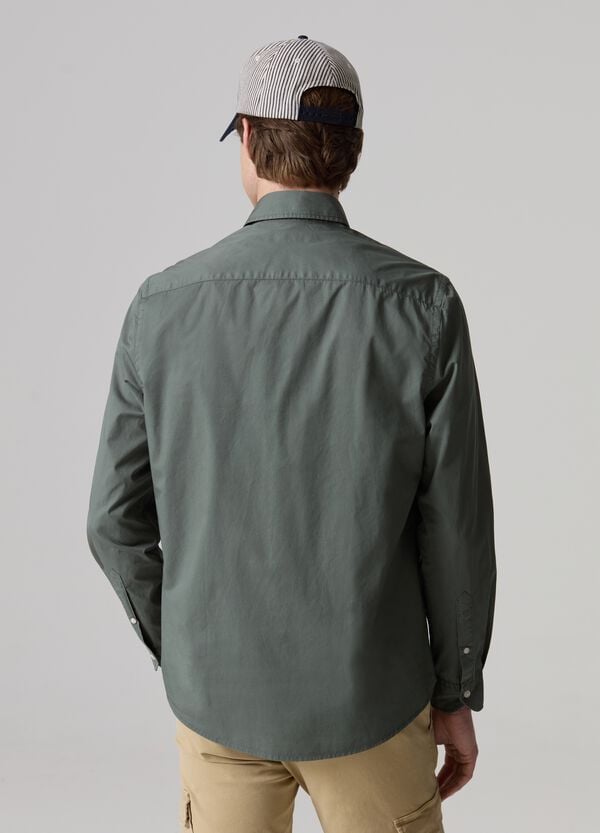 Ovs Camicia In Cotone Con Tasca