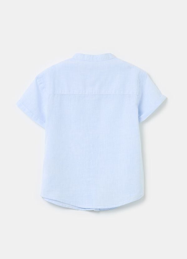 Ovs Camicia In Cotone E Lino