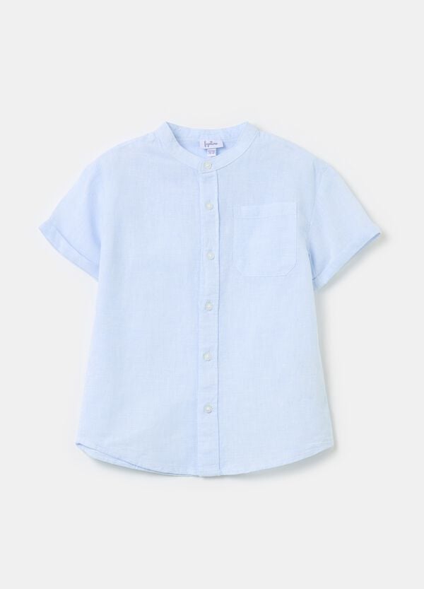 Ovs Camicia in cotone e lino