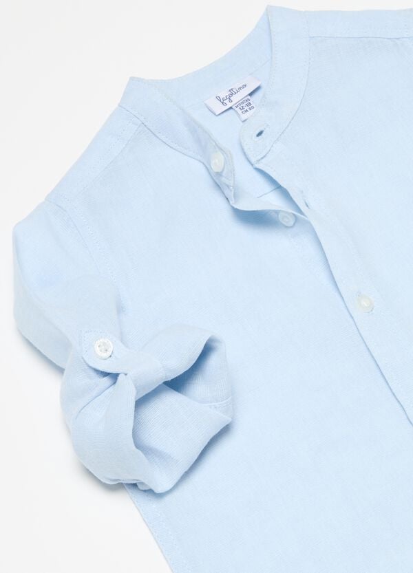 Ovs Camicia In Cotone E Lino