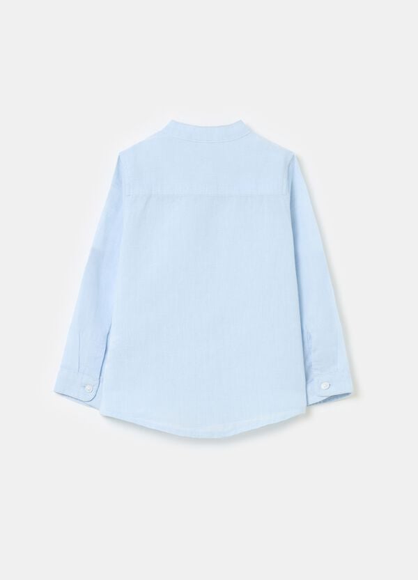 Ovs Camicia In Cotone E Lino