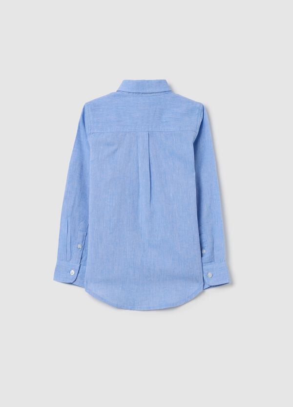 Ovs Camicia In Cotone E Lino