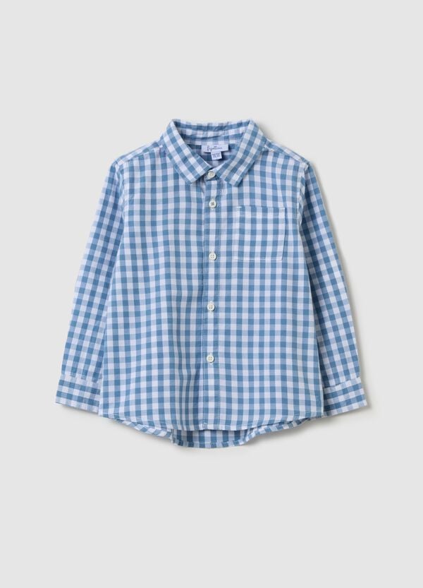 Ovs Camicia in cotone fantasia check
