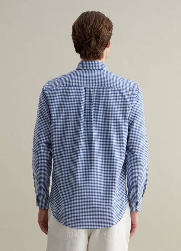 Ovs Camicia In Cotone Oxford A Quadretti