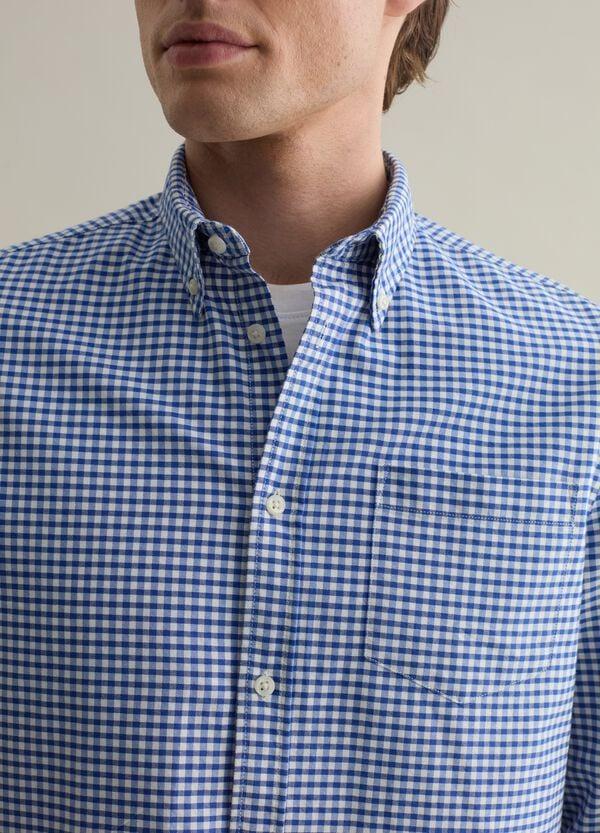 Ovs Camicia In Cotone Oxford A Quadretti