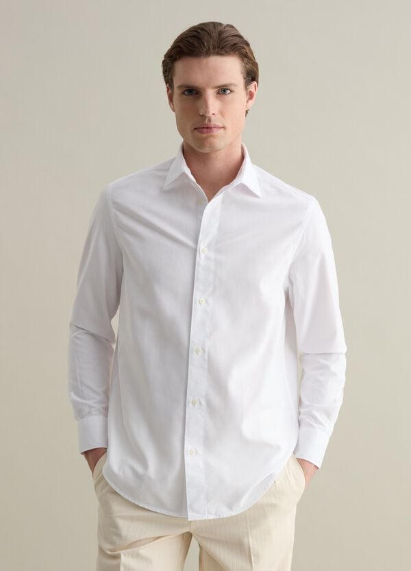 Ovs Camicia In Cotone Oxford Tinta Unita