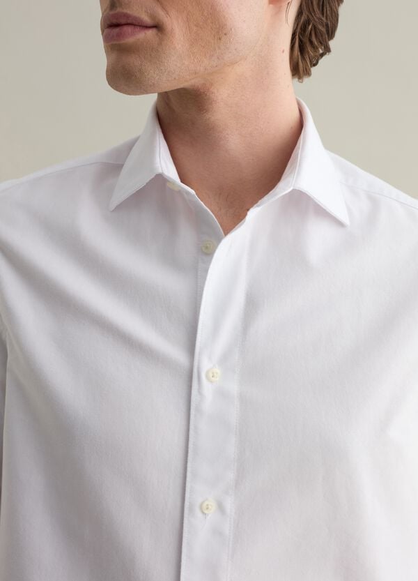 Ovs Camicia In Cotone Oxford Tinta Unita