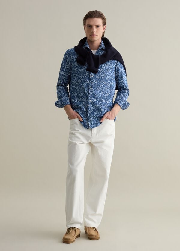 Ovs Camicia in cotone stampa paisley