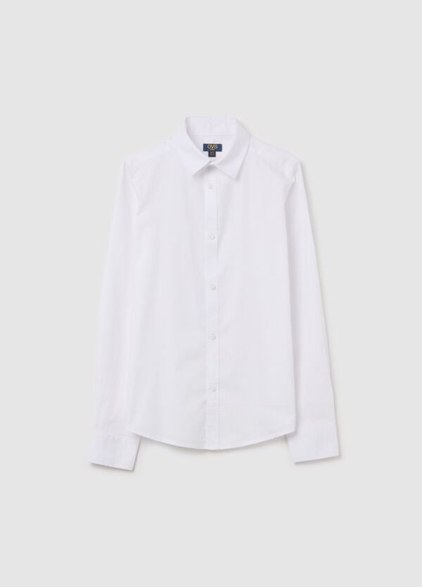 Ovs Camicia In Cotone Tinta Unita