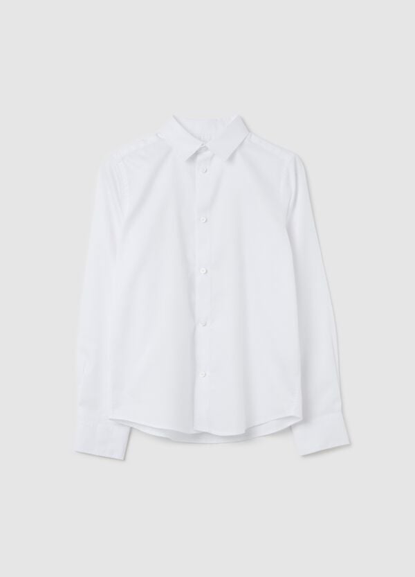Ovs Camicia in cotone tinta unita