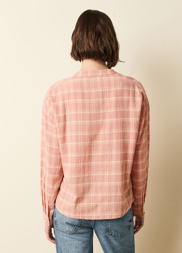 Ovs Camicia In Crêpe Fantasia Check