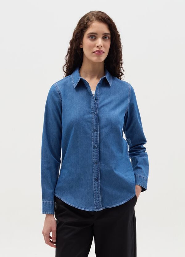 Ovs Camicia In Denim