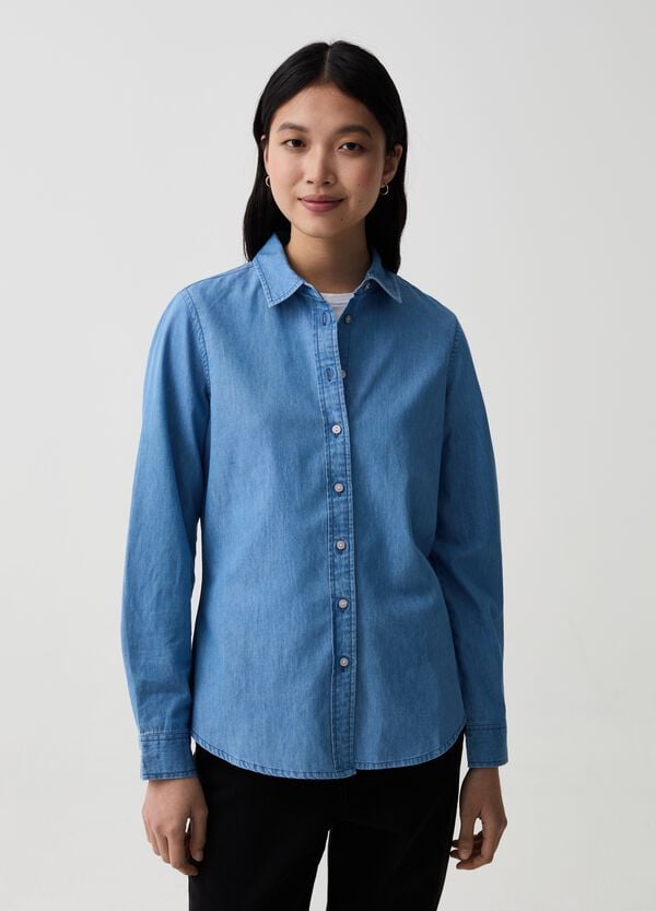 Ovs Camicia In Denim