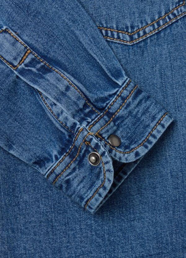 Ovs Camicia In Denim Con Tasche
