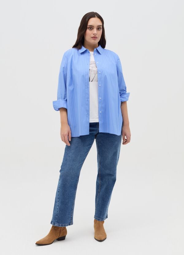 Ovs Camicia in fantasia a righe Curvy MYA