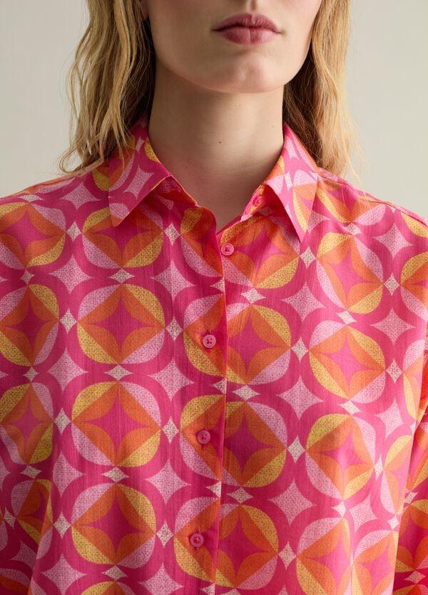 Ovs Camicia In Fantasia Optical