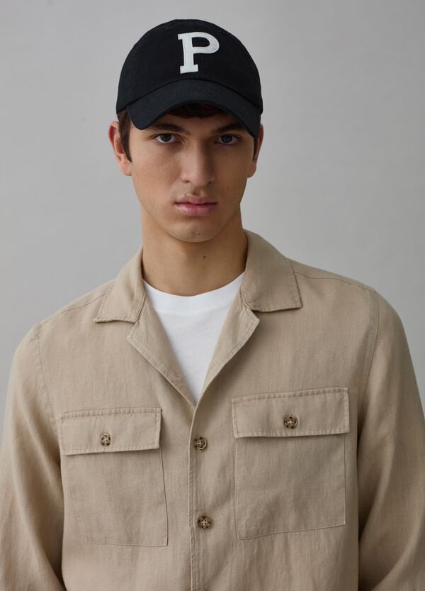 Ovs Camicia In Lino Con Tasche