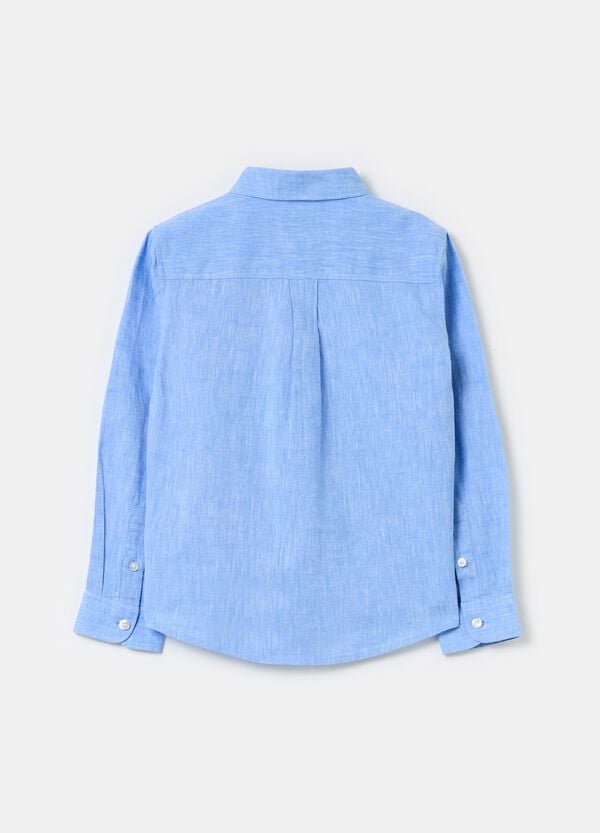 Ovs Camicia In Lino E Cotone