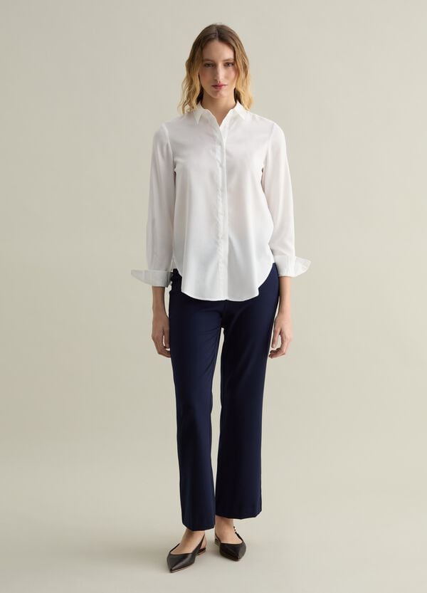 Ovs Camicia In Misto Viscosa