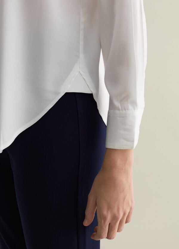 Ovs Camicia In Misto Viscosa