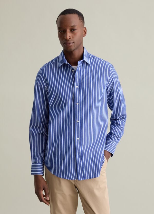 Ovs Camicia In Popeline A Righe