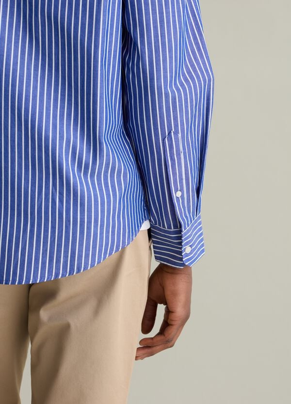 Ovs Camicia In Popeline A Righe