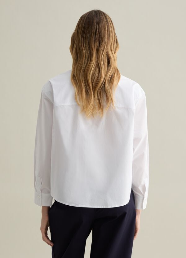 Ovs Camicia In Popeline Con Tasche