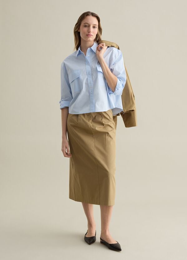 Ovs Camicia in popeline con tasche