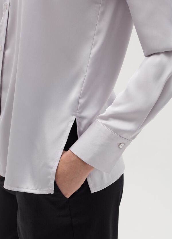 Ovs Camicia In Satin Con Spacchetti