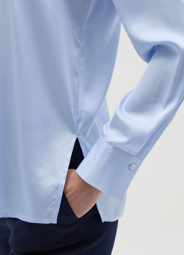 Ovs Camicia In Satin Con Spacchetti